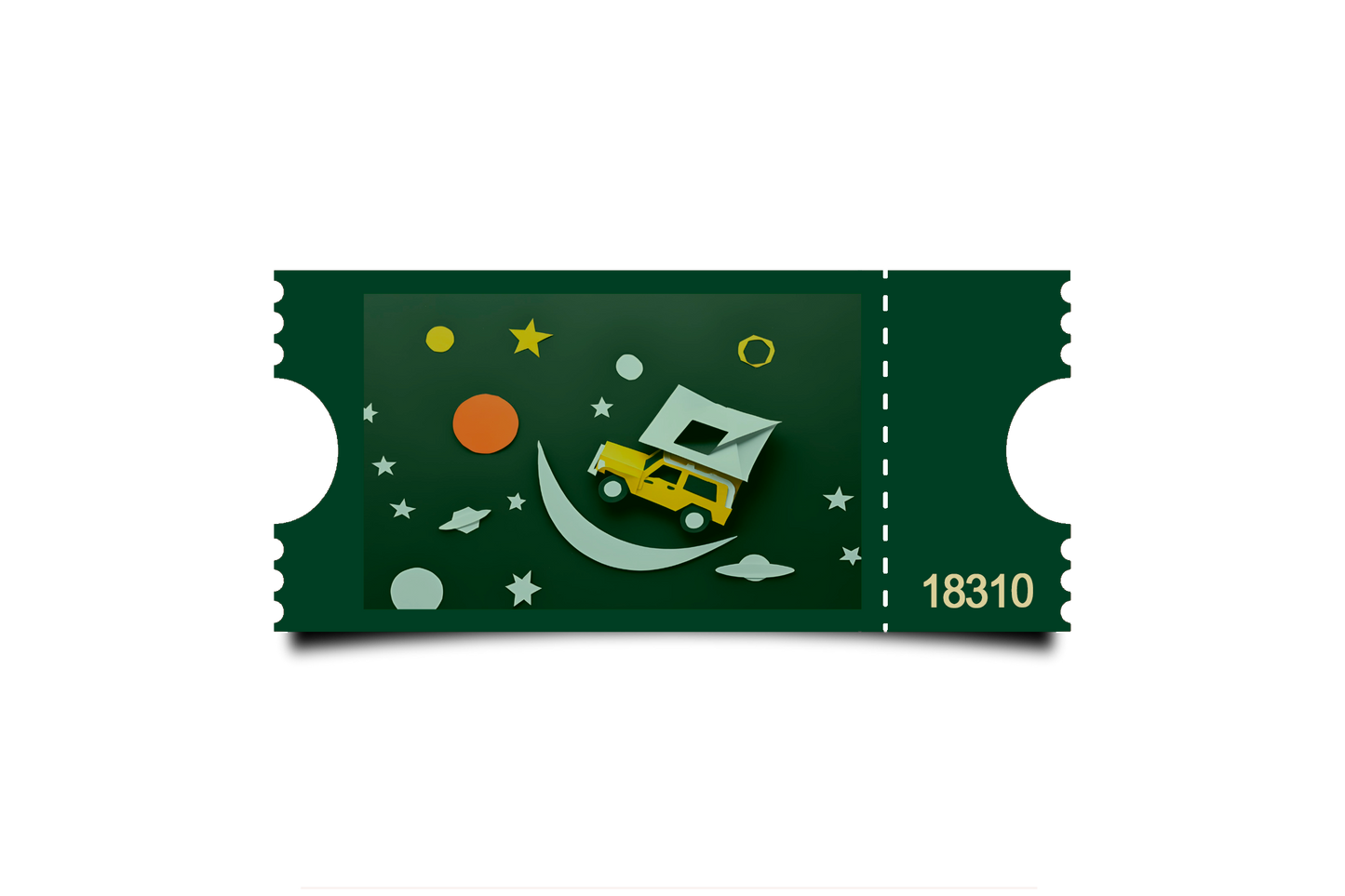 Boleto Ilustracion N 18310