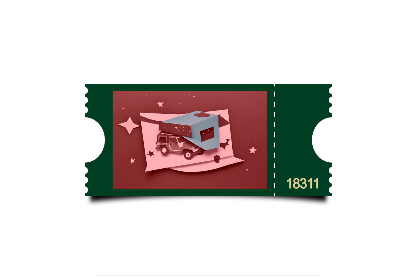 Boleto Ilustracion N 18311