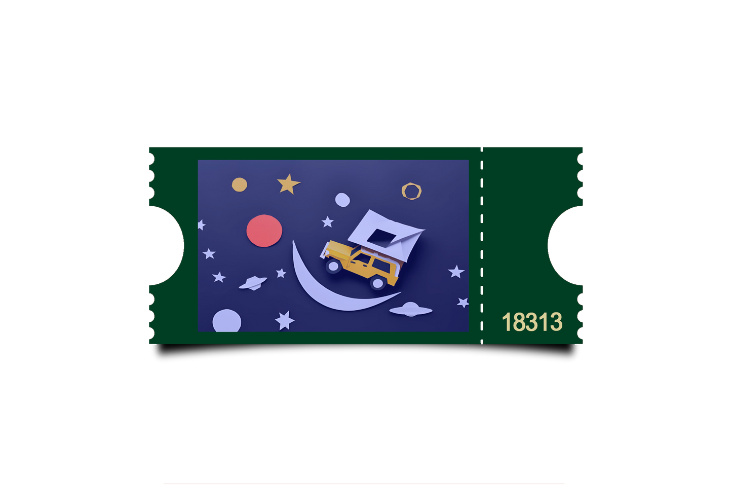 Boleto Ilustracion N 18313
