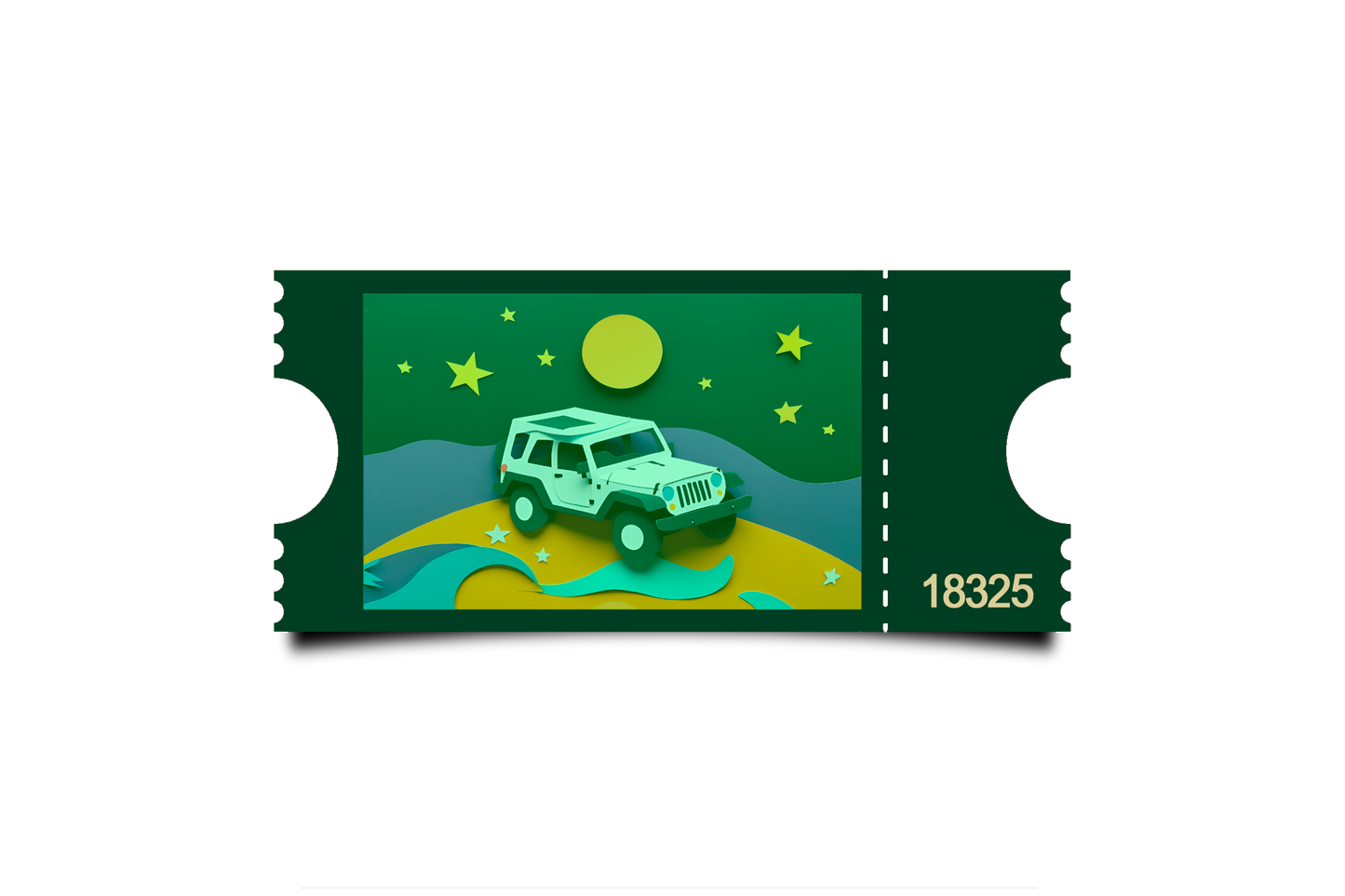 Boleto Ilustracion N 18325