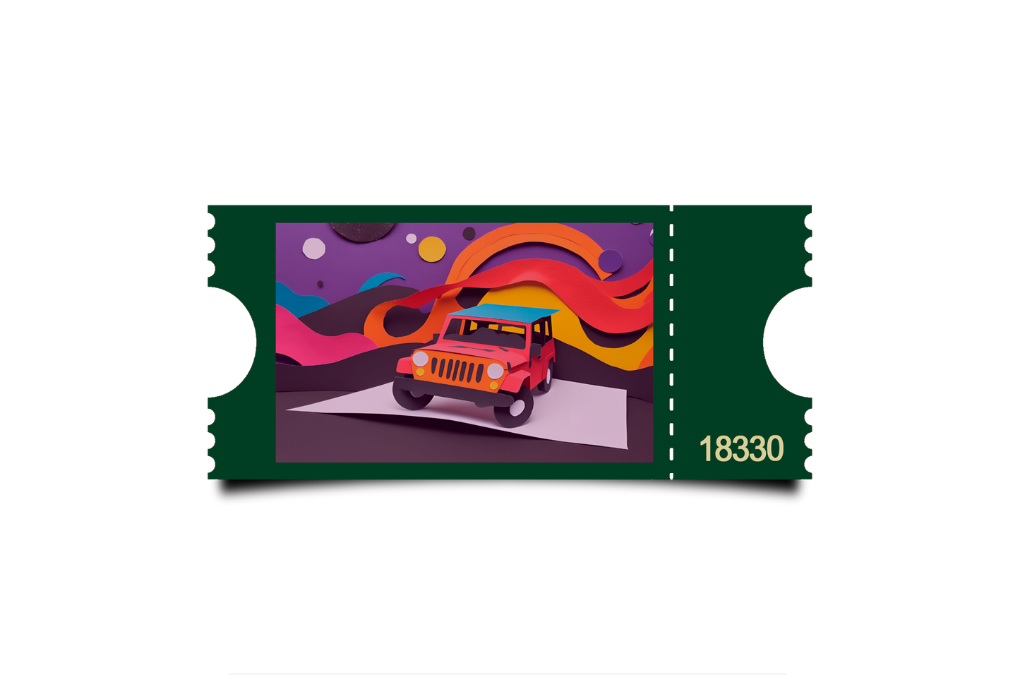 Boleto Ilustracion N 18330