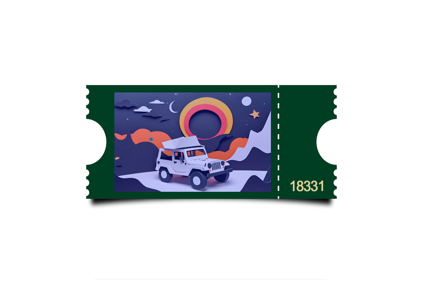 Boleto Ilustracion N 18331