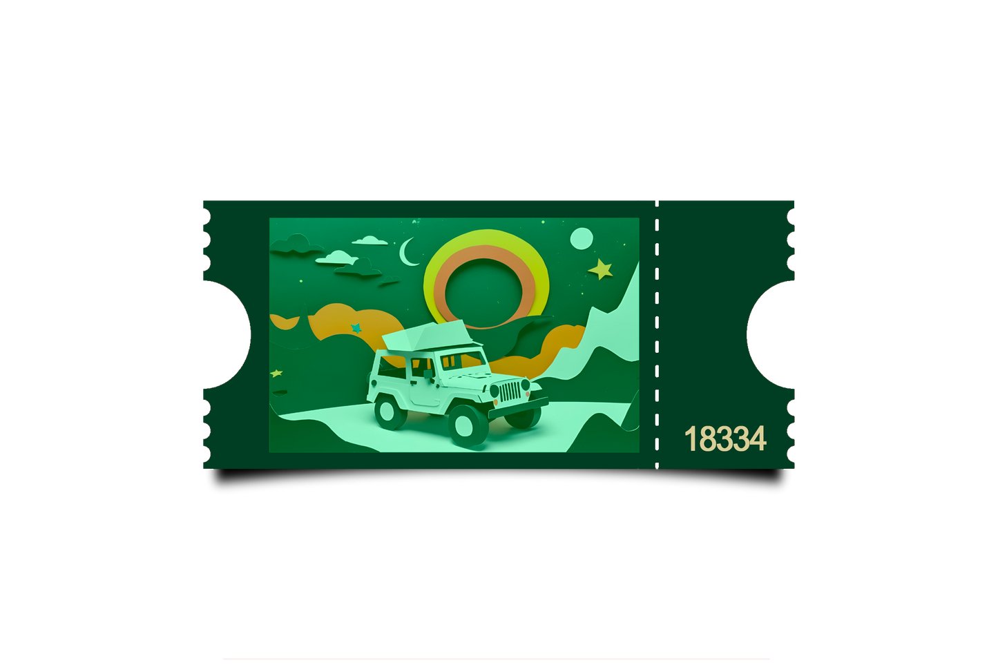 Boleto Ilustracion N 18334