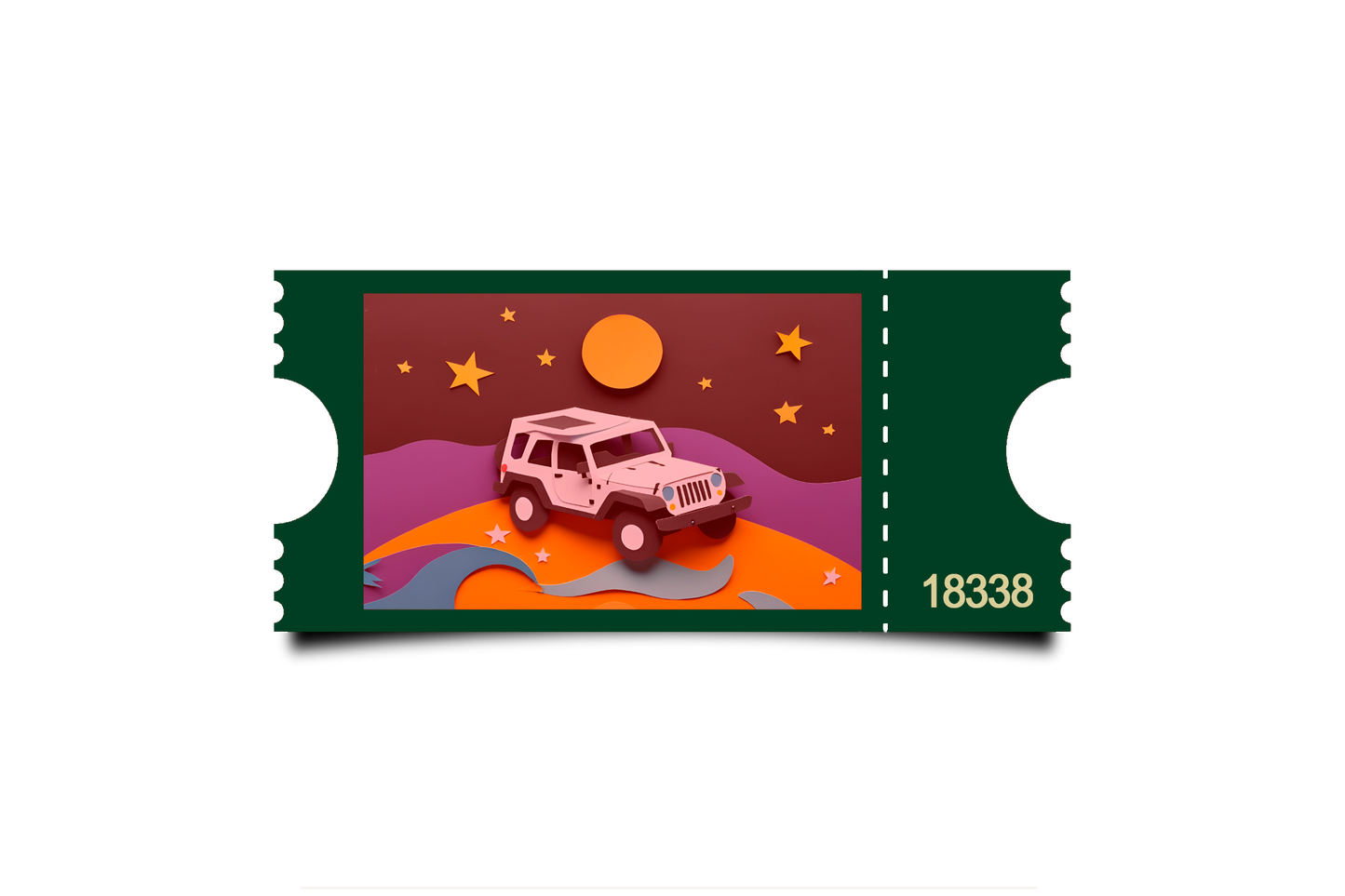 Boleto Ilustracion N 18338
