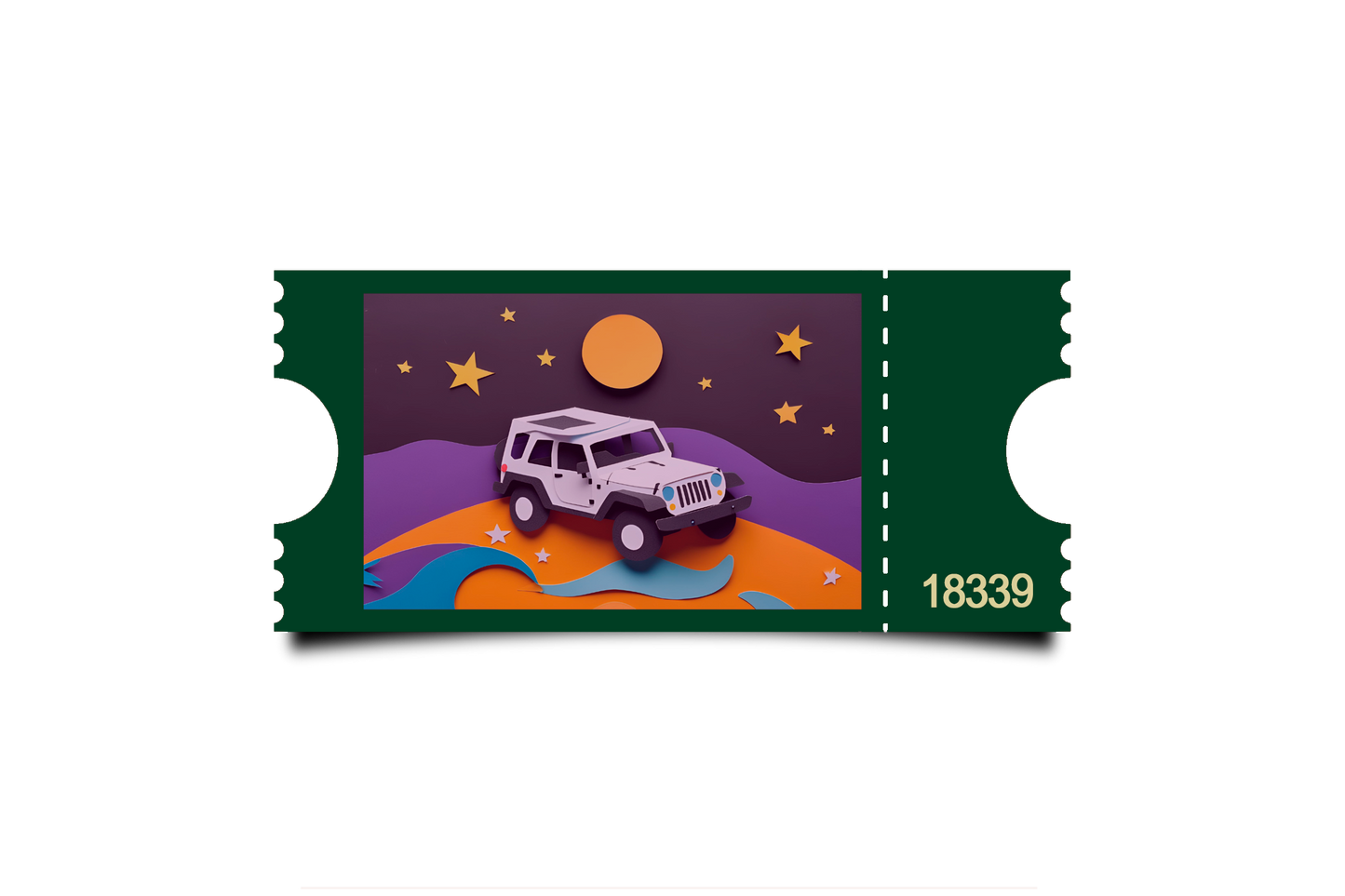 Boleto Ilustracion N 18339
