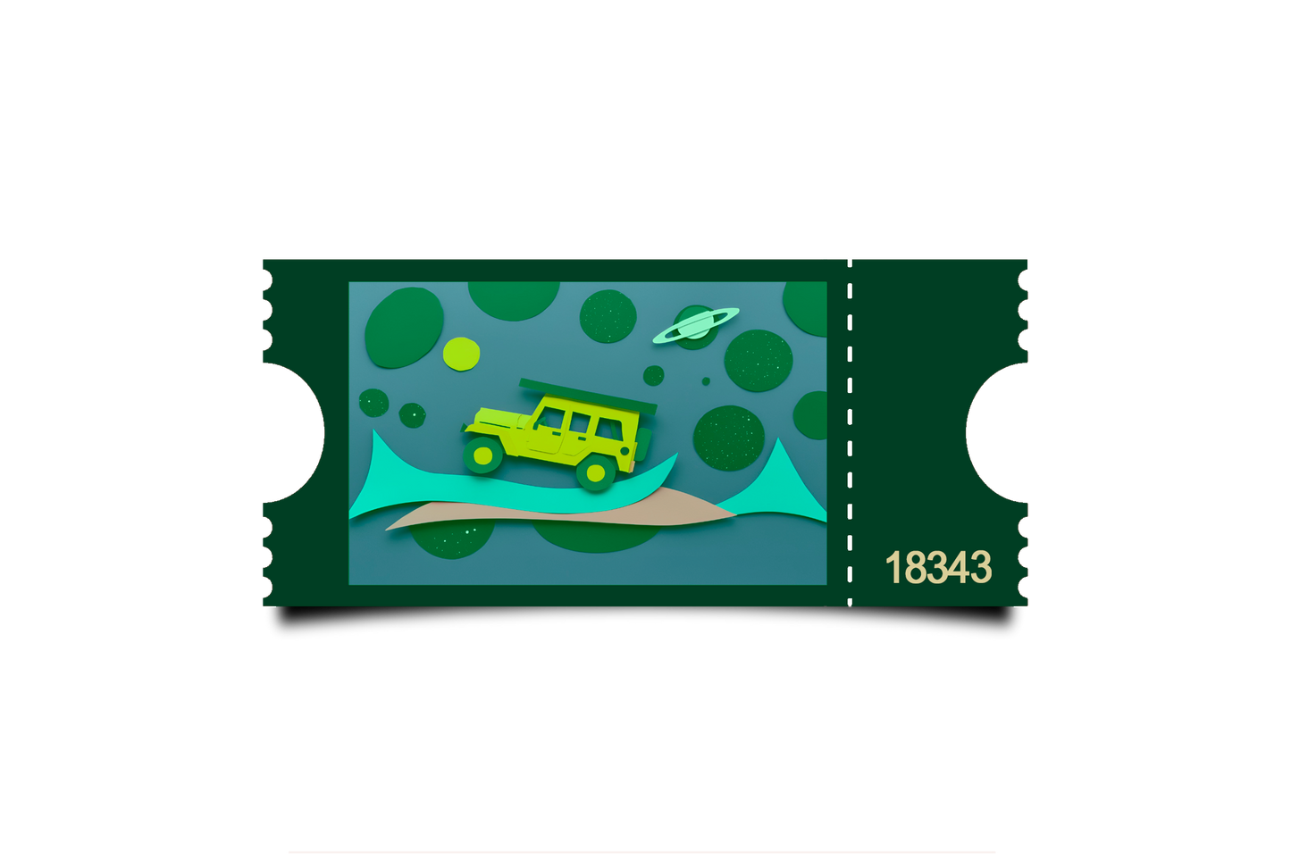Boleto Ilustracion N 18343