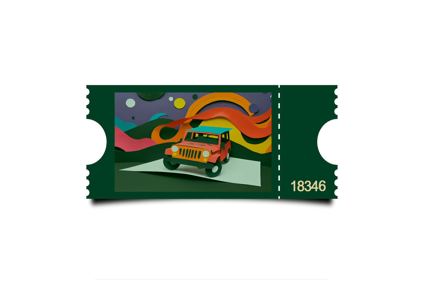 Boleto Ilustracion N 18346
