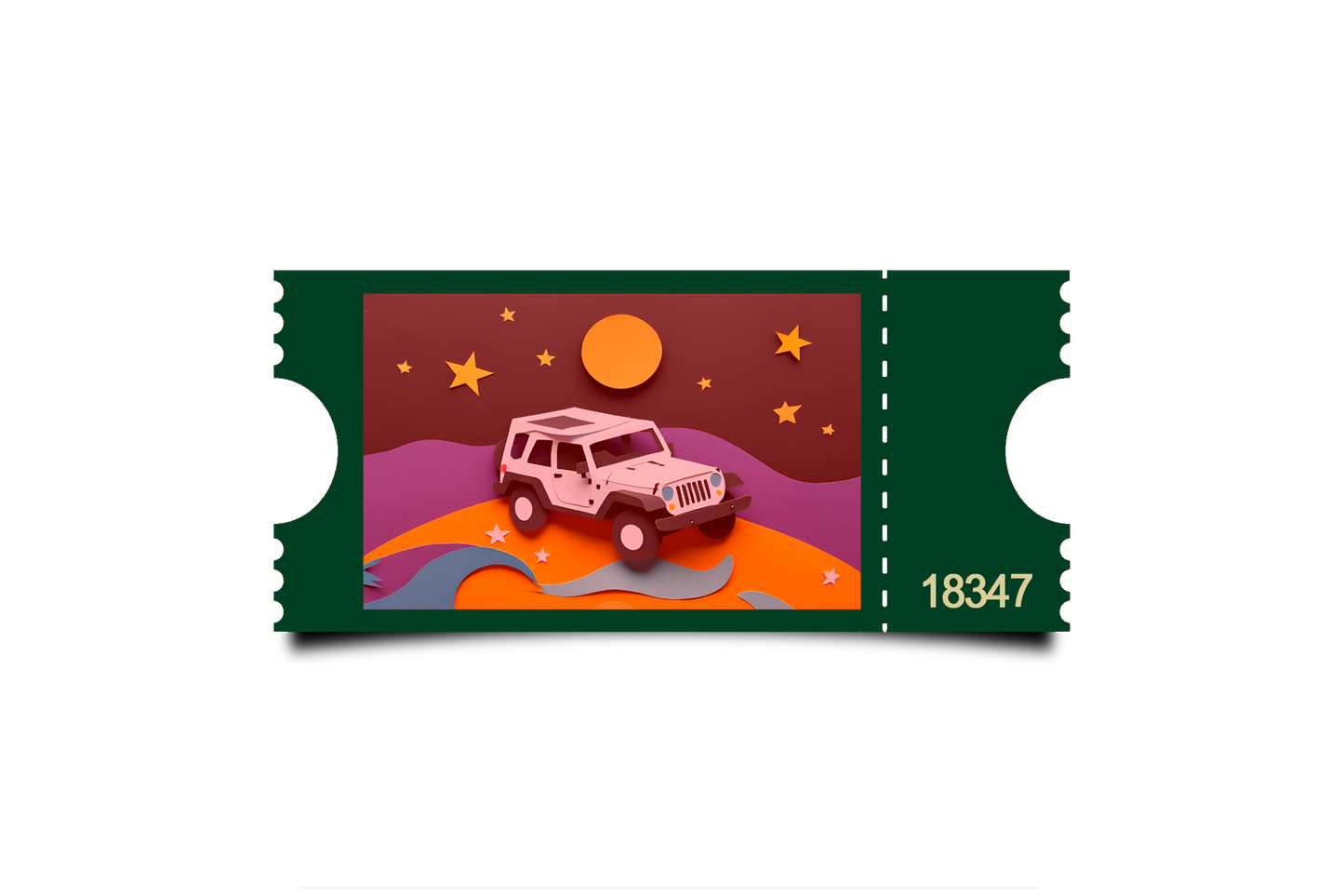 Boleto Ilustracion N 18347