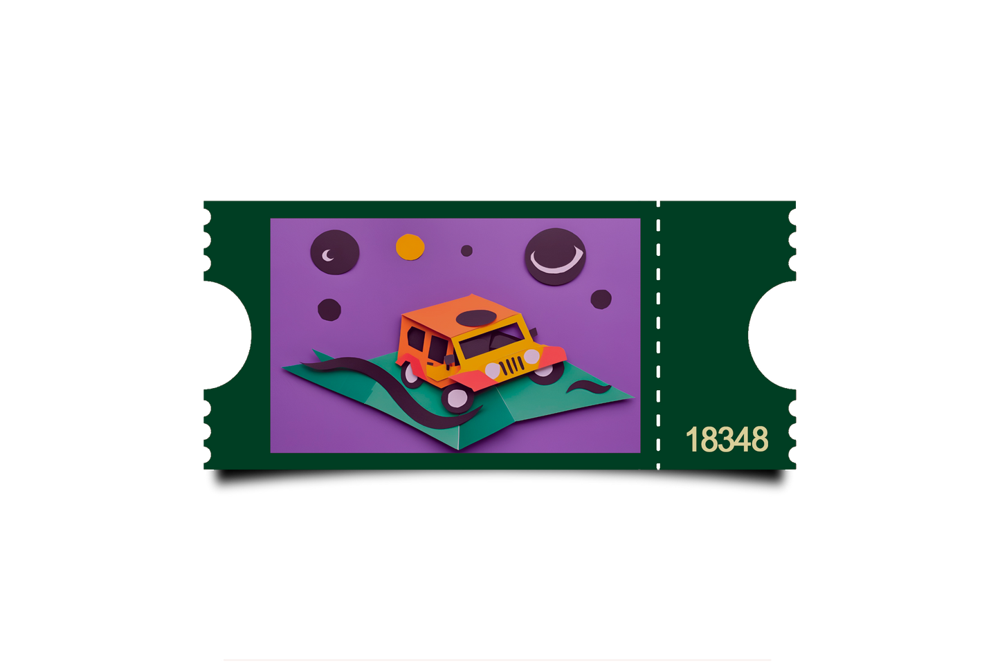Boleto Ilustracion N 18348