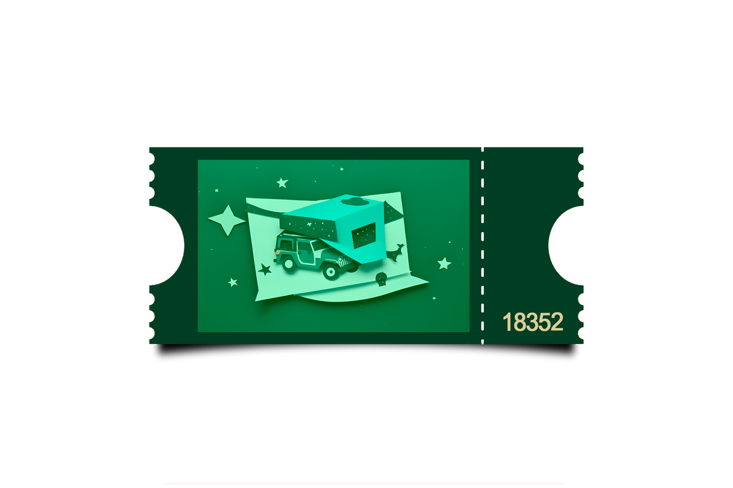 Boleto Ilustracion N 18352