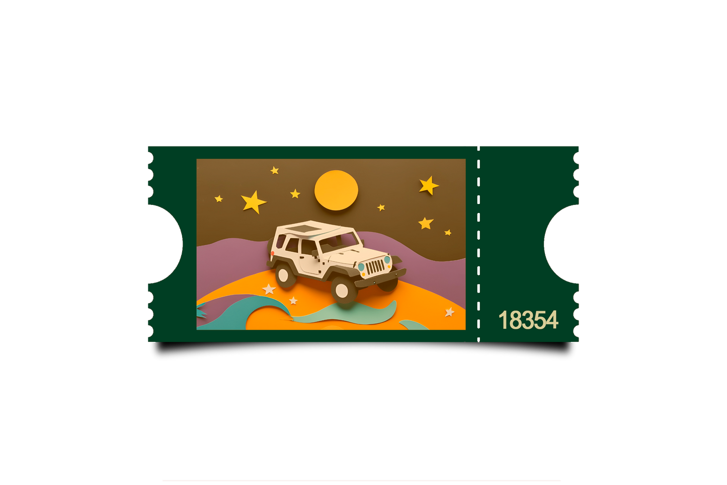 Boleto Ilustracion N 18354