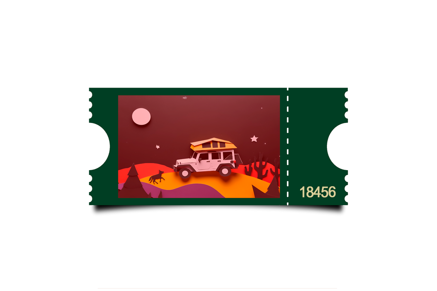 Boleto Ilustracion N 18456