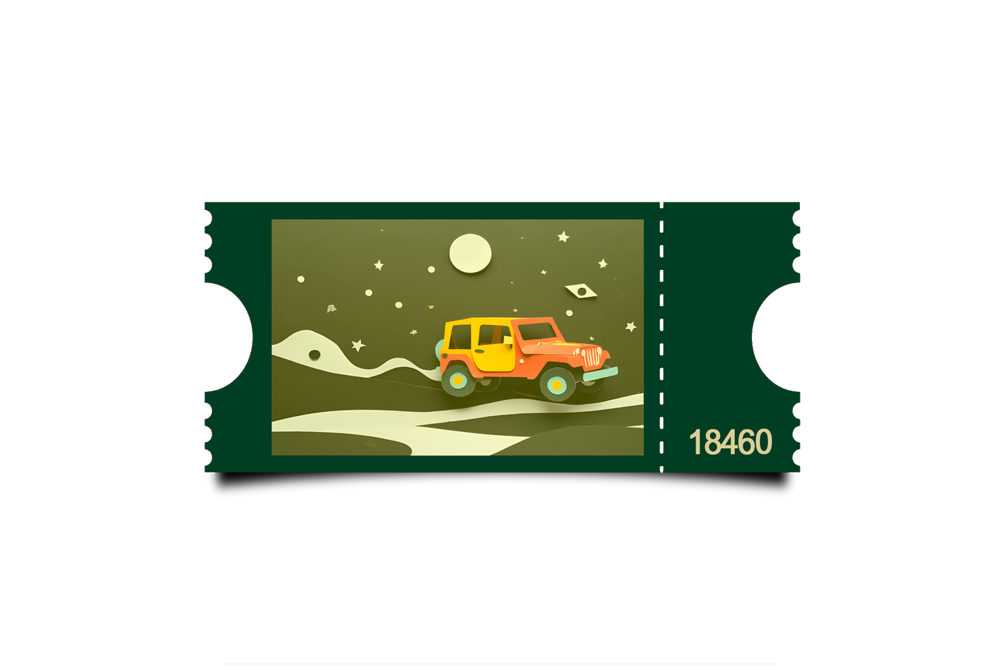 Boleto Ilustracion N 18460