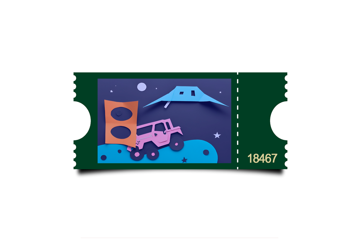 Boleto Ilustracion N 18467