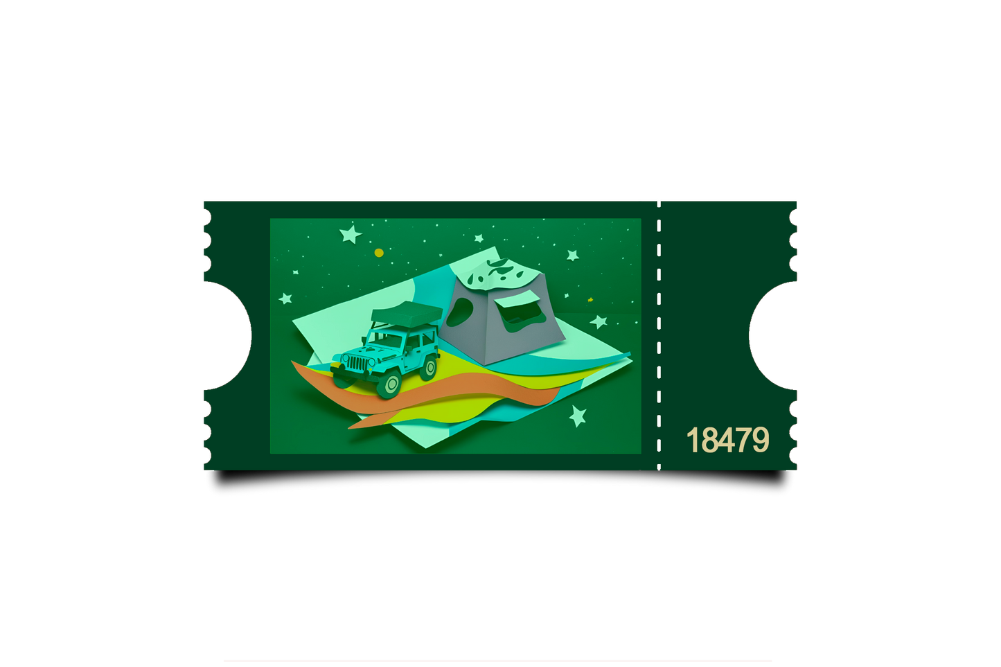 Boleto Ilustracion N 18479