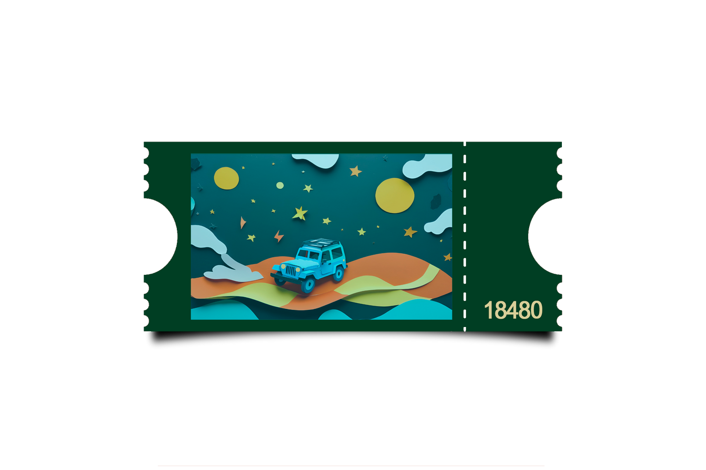 Boleto Ilustracion N 18480