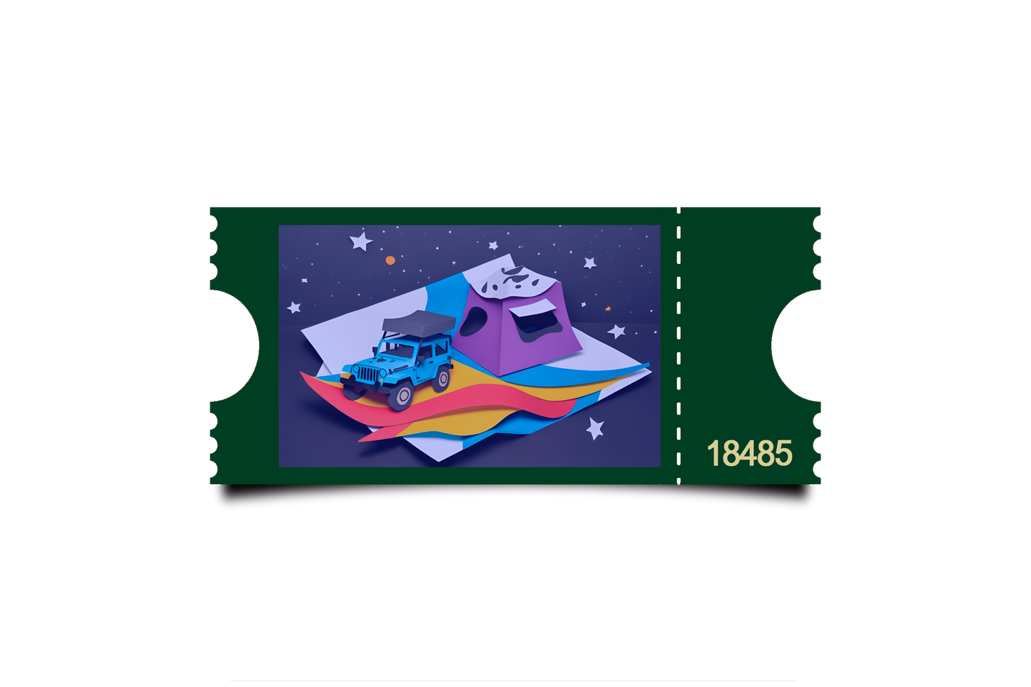 Boleto Ilustracion N 18485