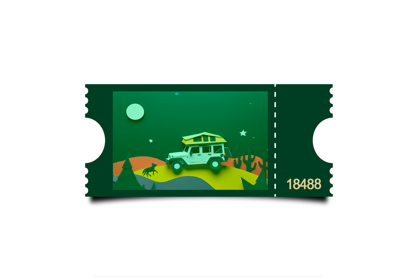 Boleto Ilustracion N 18488