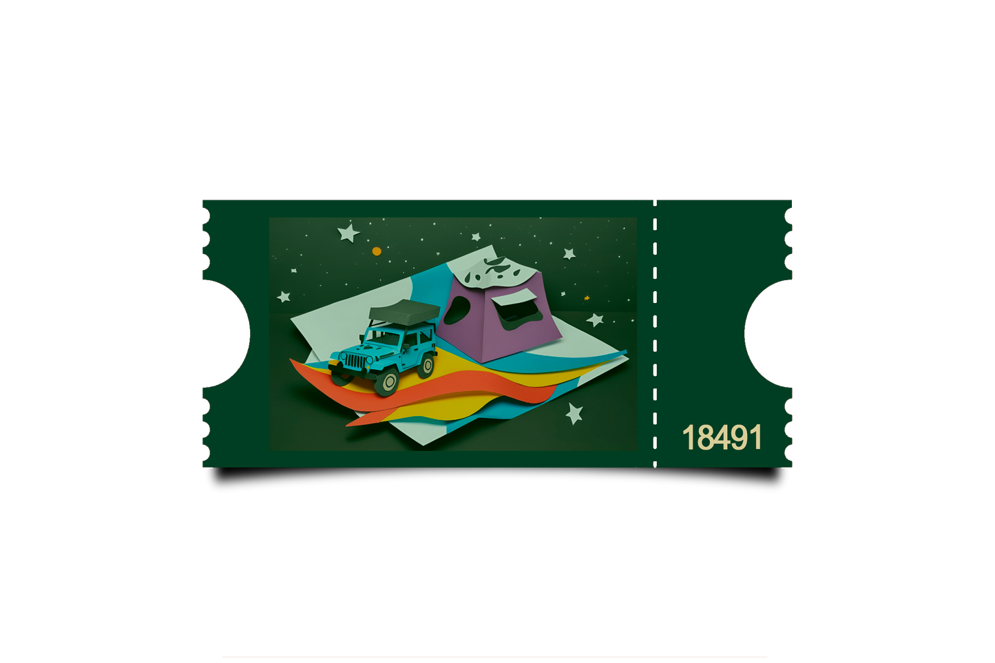 Boleto Ilustracion N 18491
