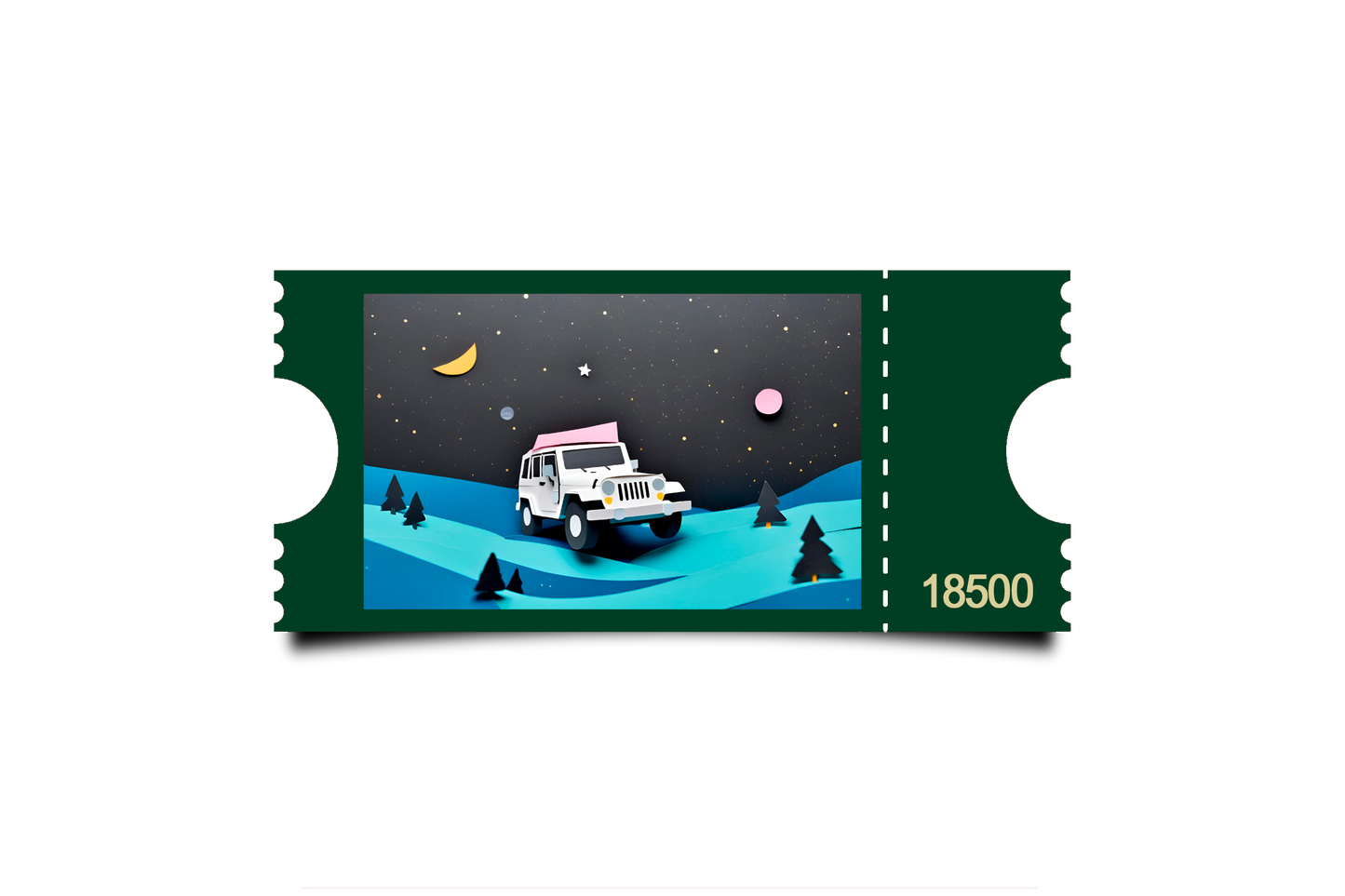 Boleto Ilustracion N 18500