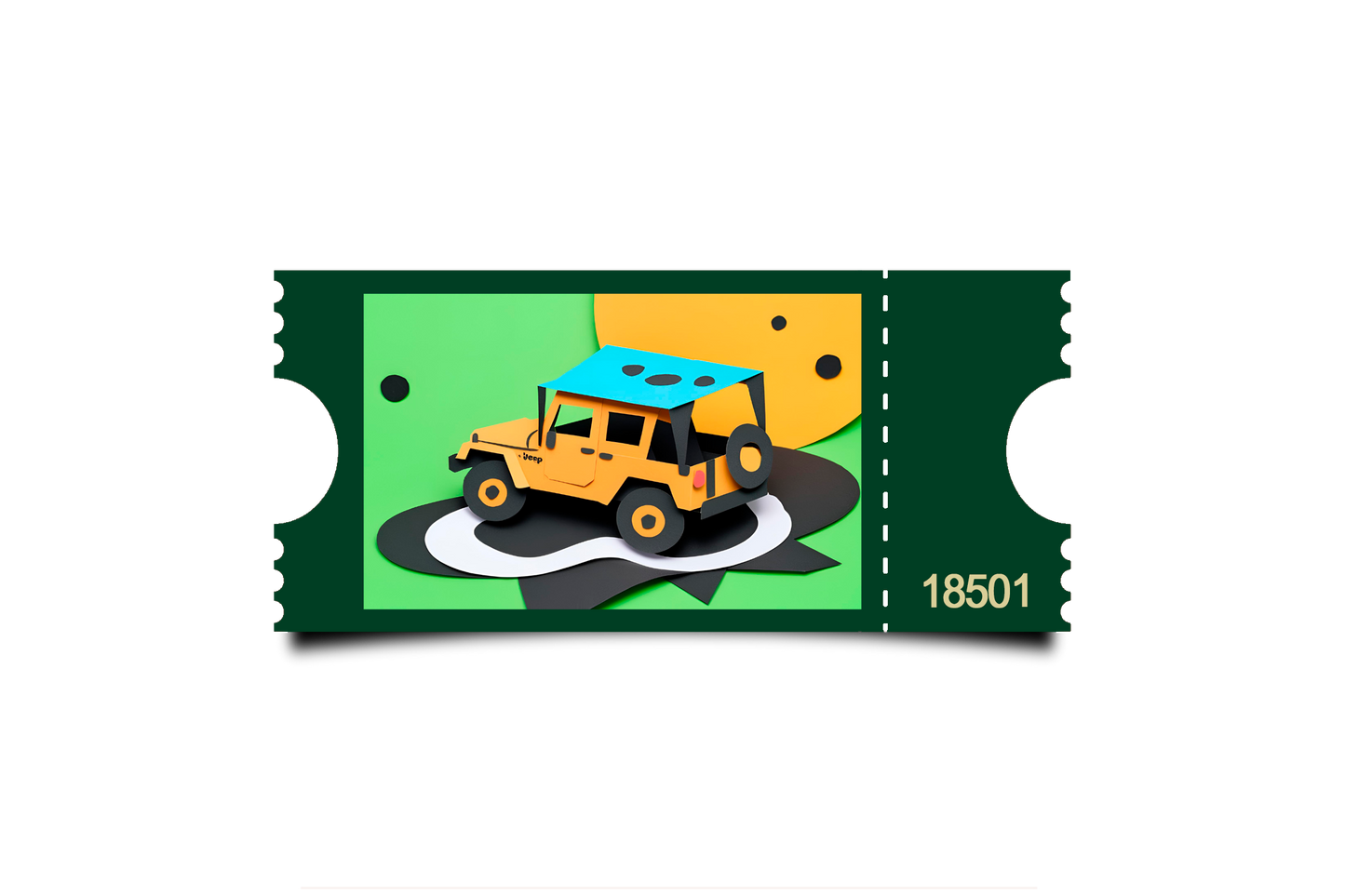 Boleto Ilustracion N 18501