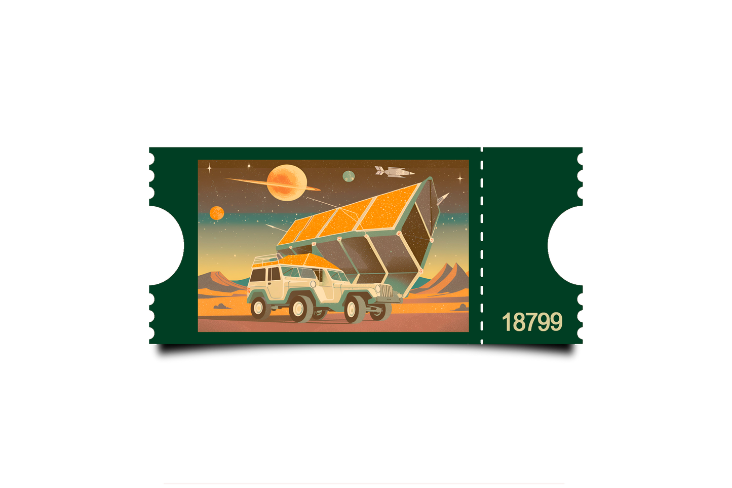 Boleto Ilustracion N 18799