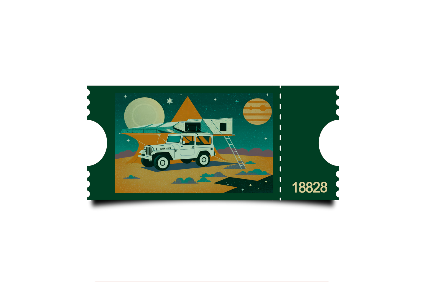 Boleto Ilustracion N 18828