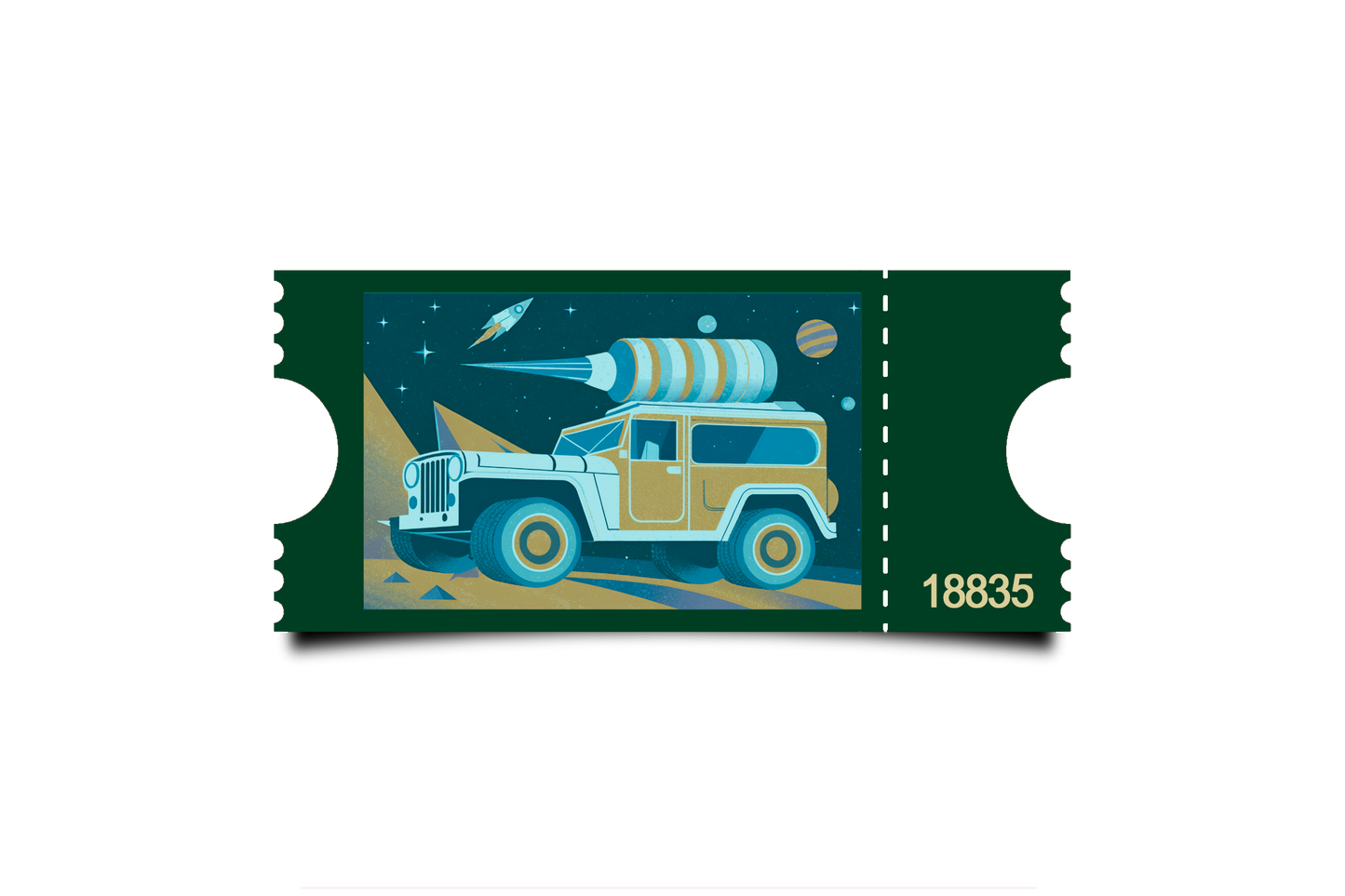 Boleto Ilustracion N 18835