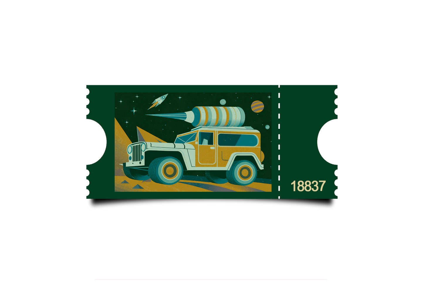 Boleto Ilustracion N 18837