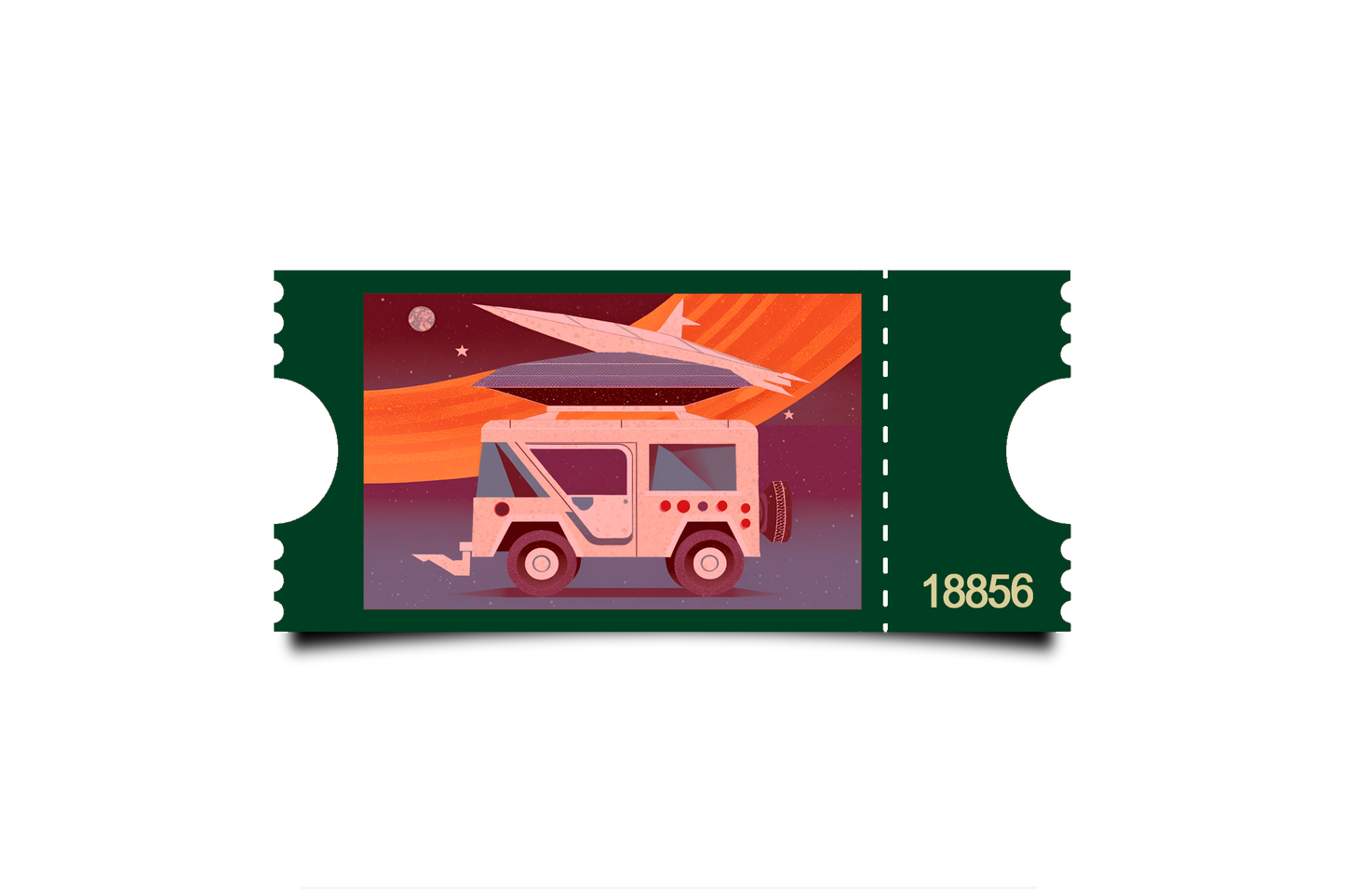 Boleto Ilustracion N 18856