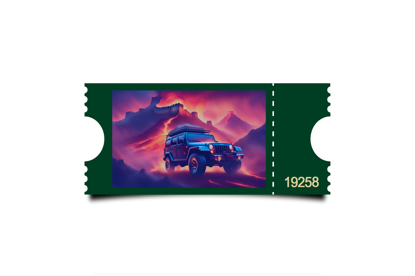 Boleto Ilustracion N 19258