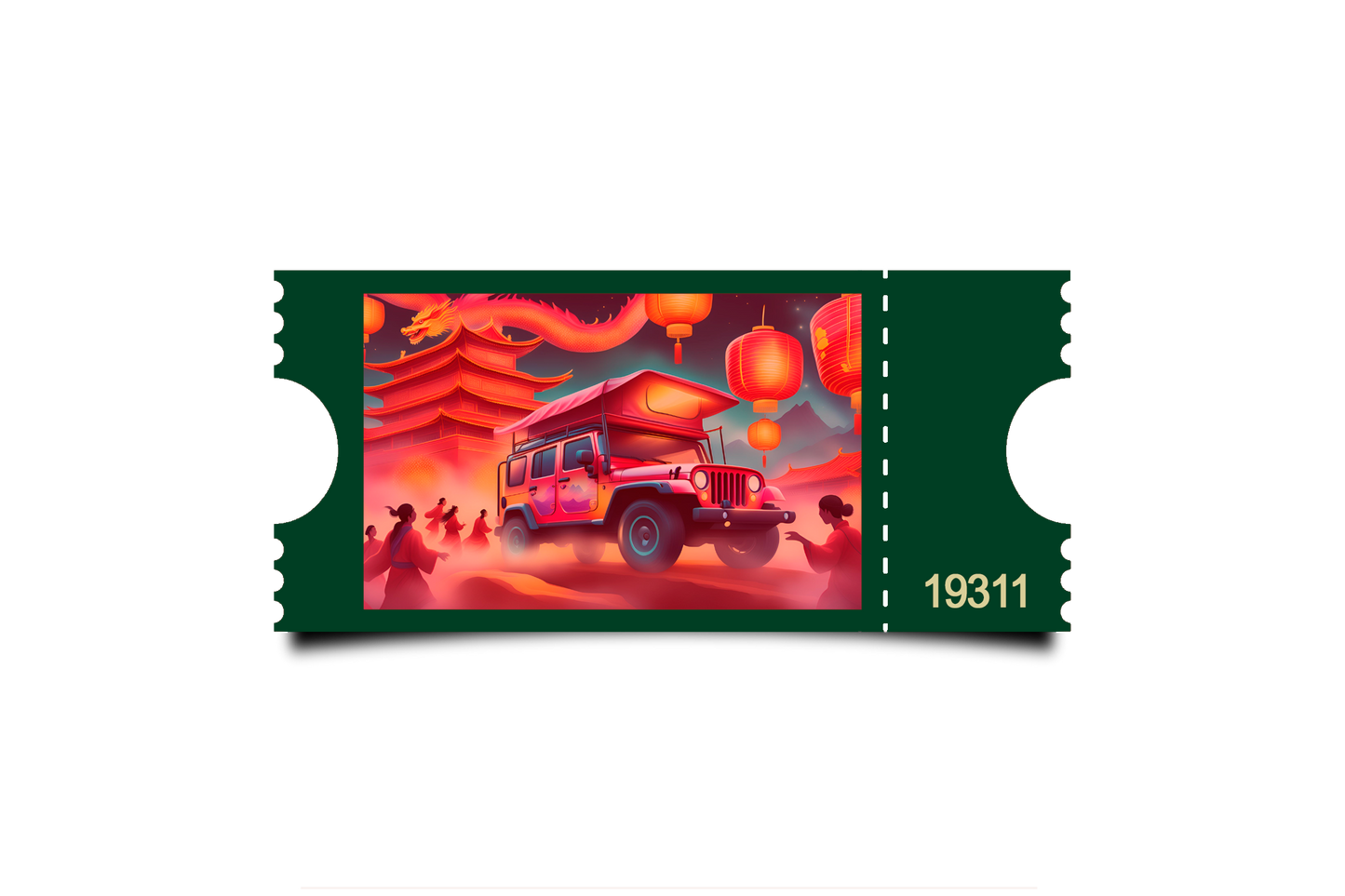Boleto Ilustracion N 19311