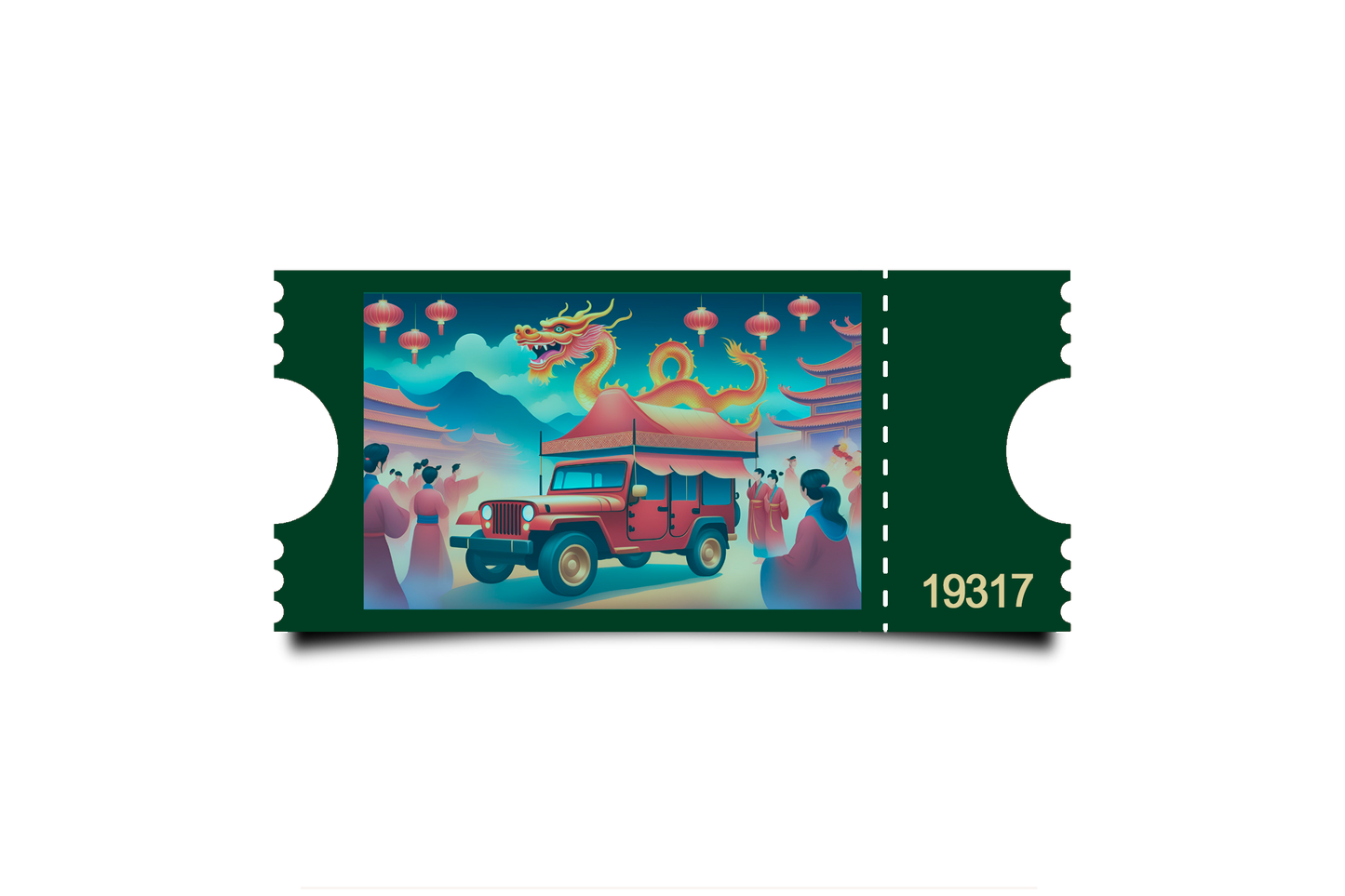 Boleto Ilustracion N 19317