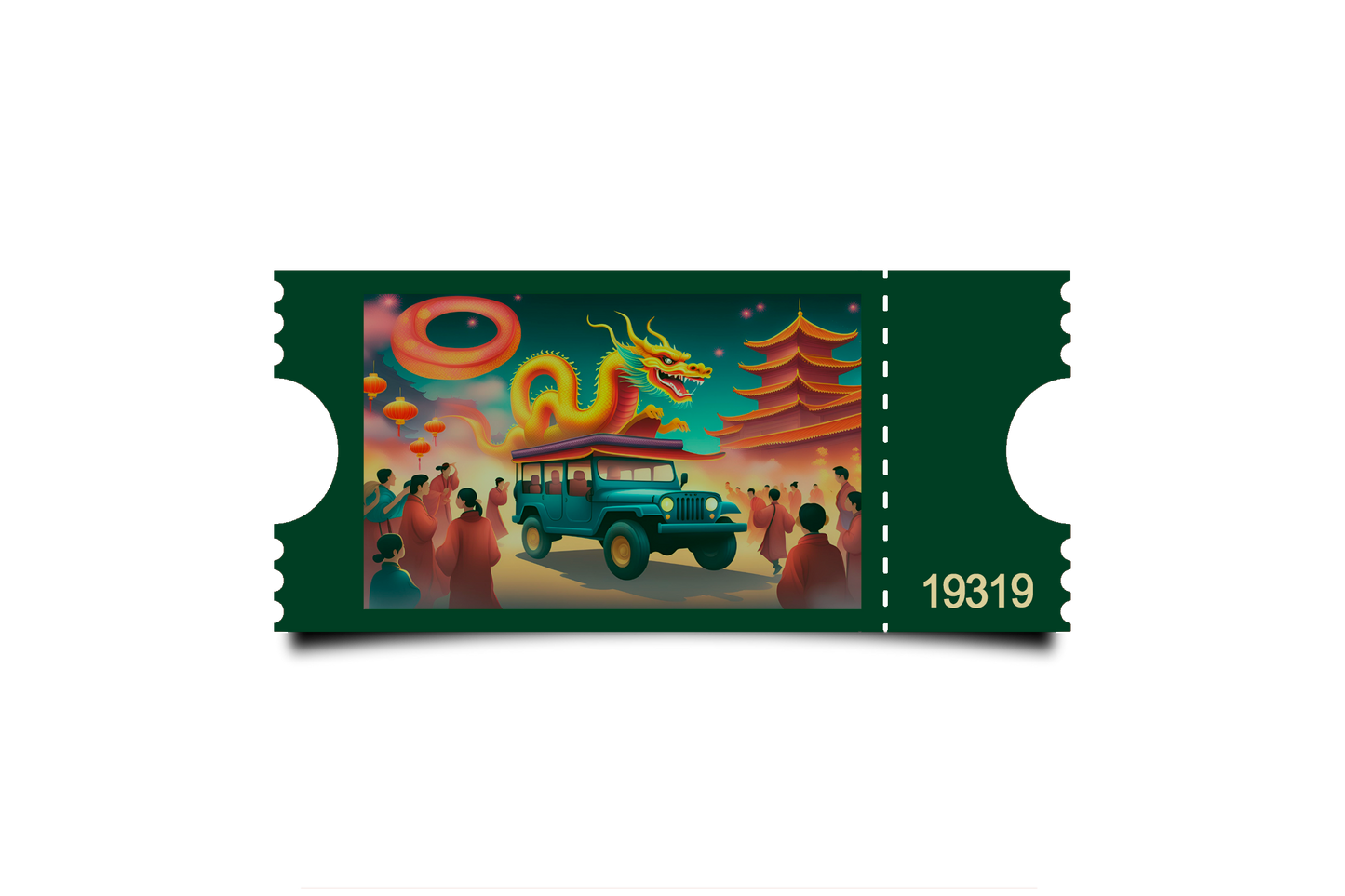 Boleto Ilustracion N 19319