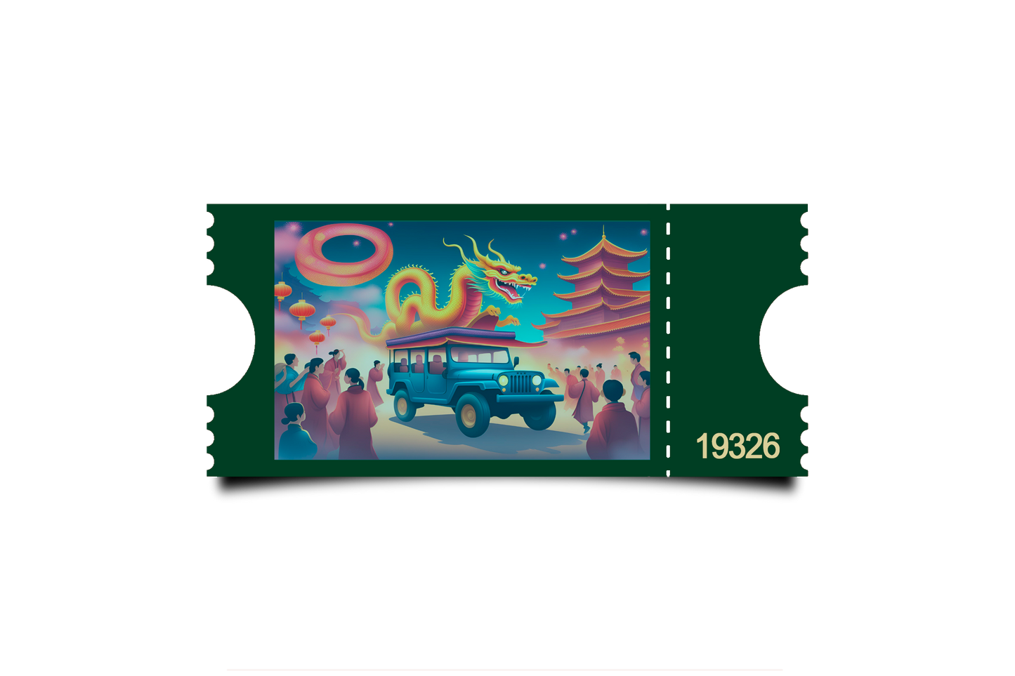 Boleto Ilustracion N 19326