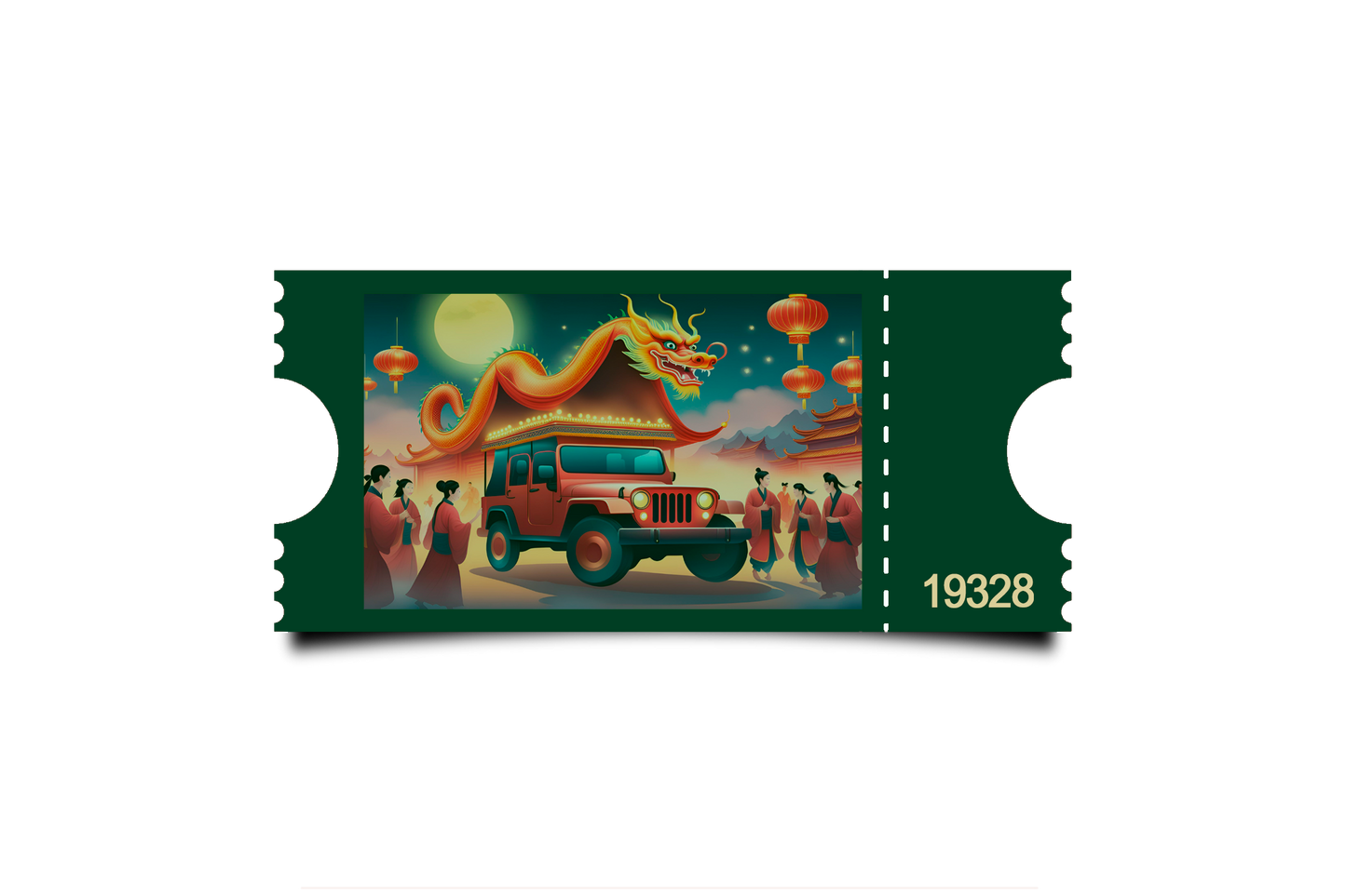 Boleto Ilustracion N 19328