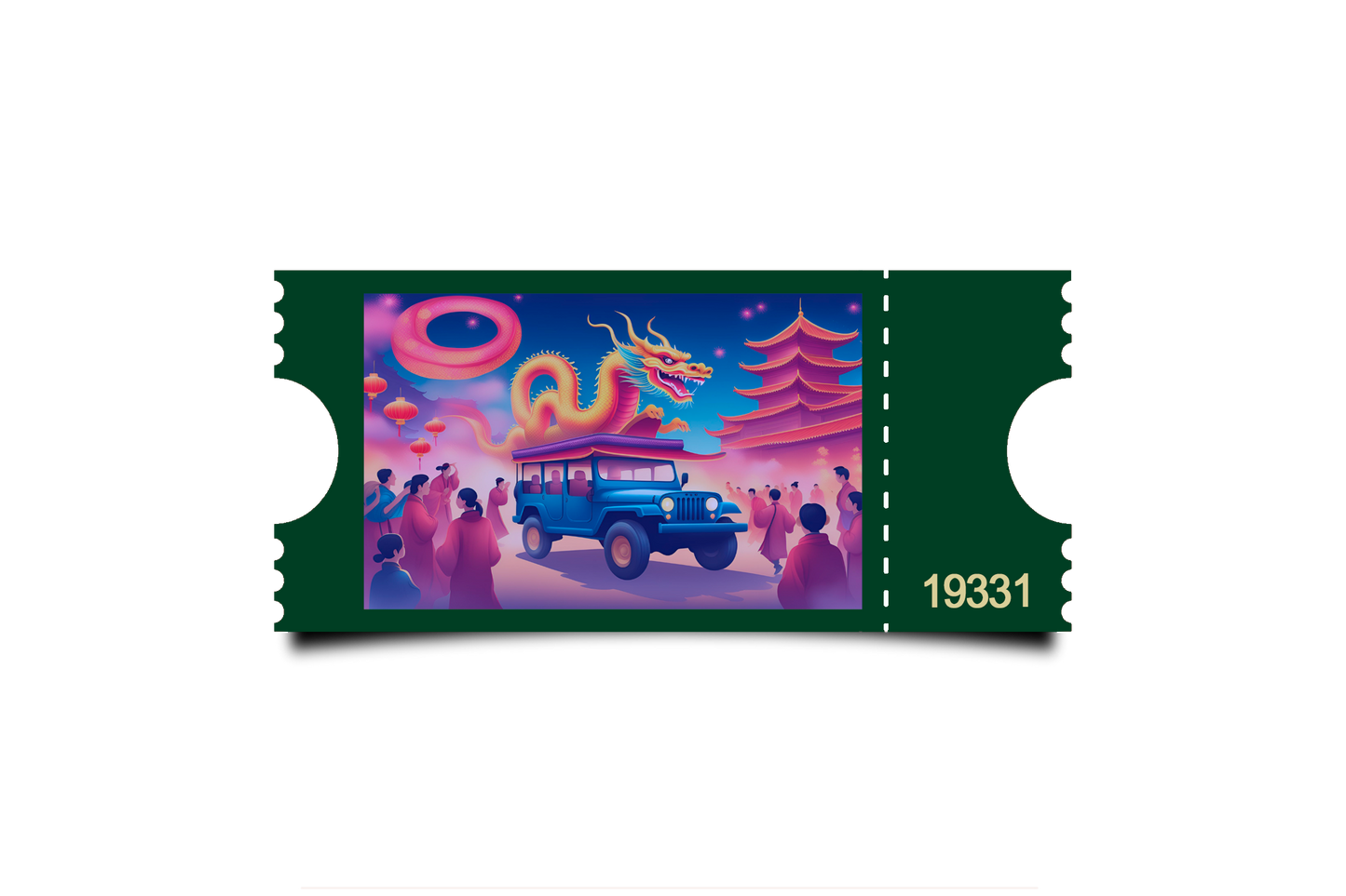 Boleto Ilustracion N 19331