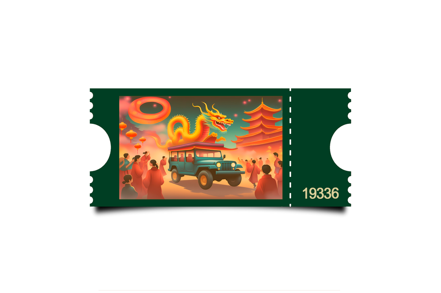 Boleto Ilustracion N 19336
