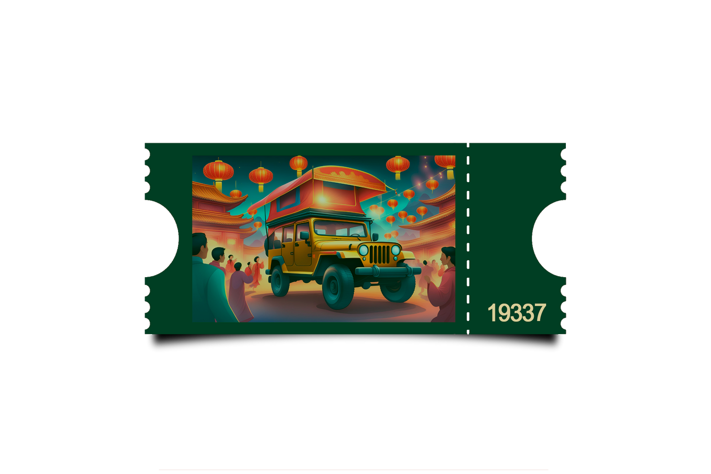 Boleto Ilustracion N 19337