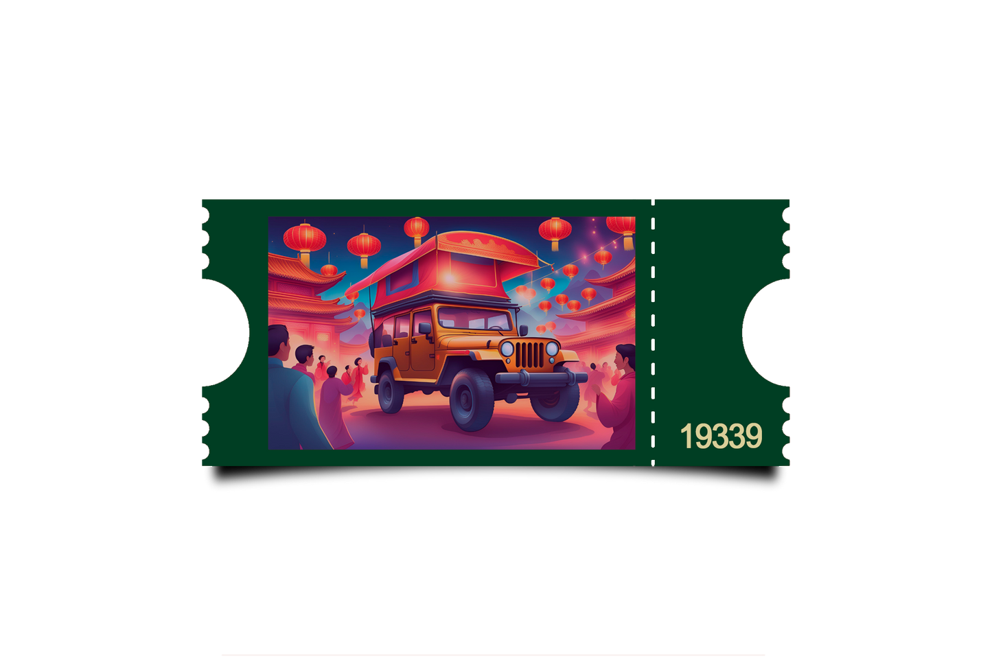 Boleto Ilustracion N 19339
