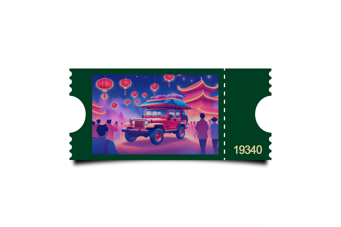 Boleto Ilustracion N 19340
