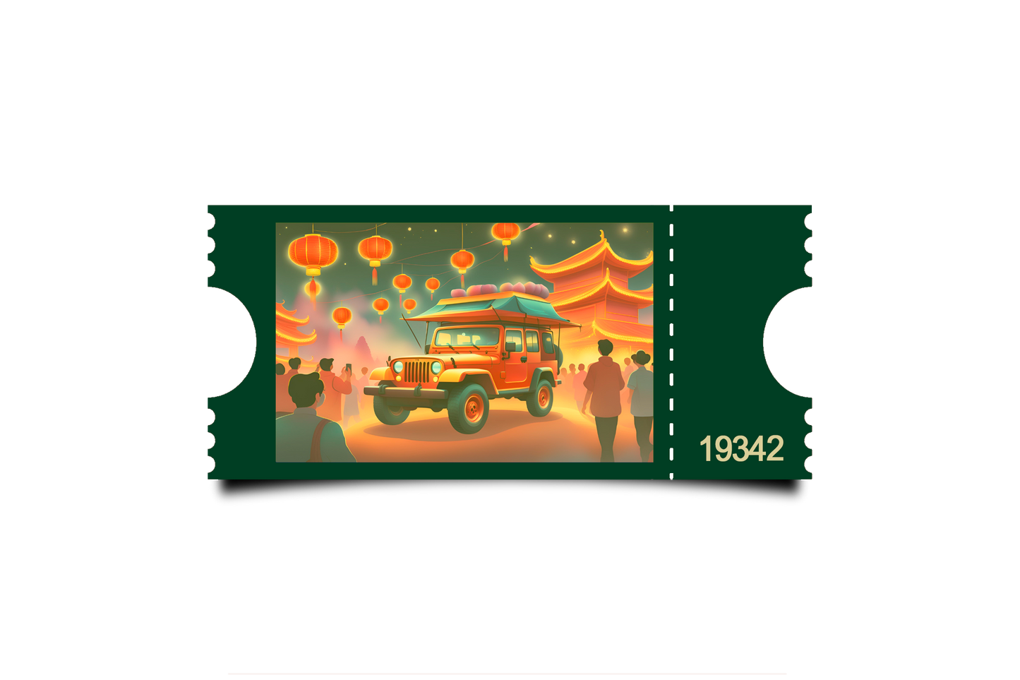 Boleto Ilustracion N 19342