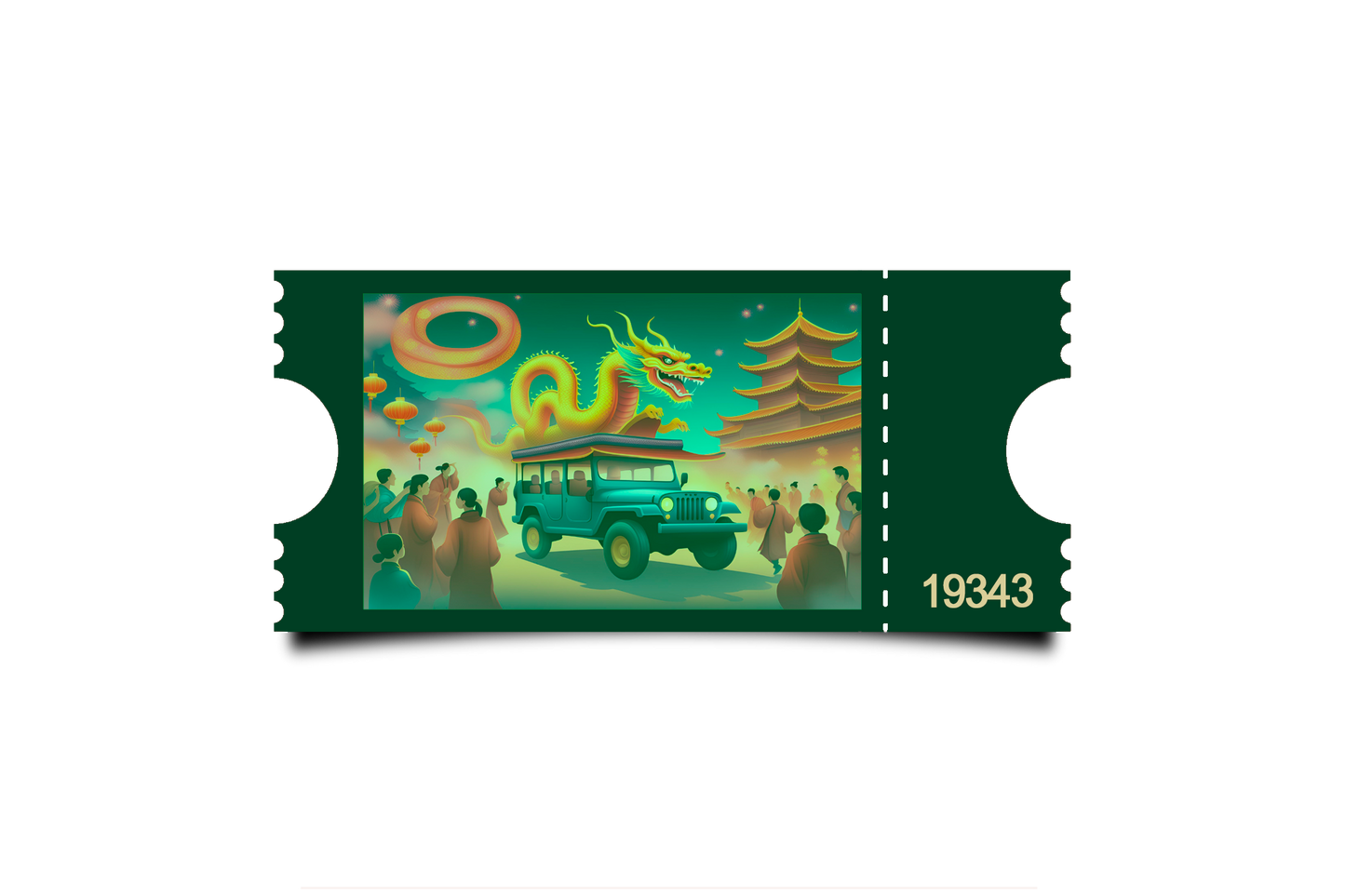 Boleto Ilustracion N 19343