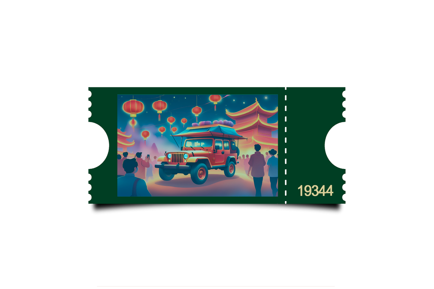 Boleto Ilustracion N 19344