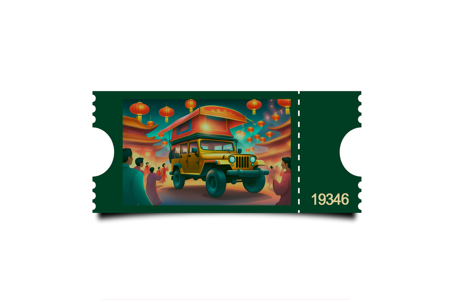 Boleto Ilustracion N 19346