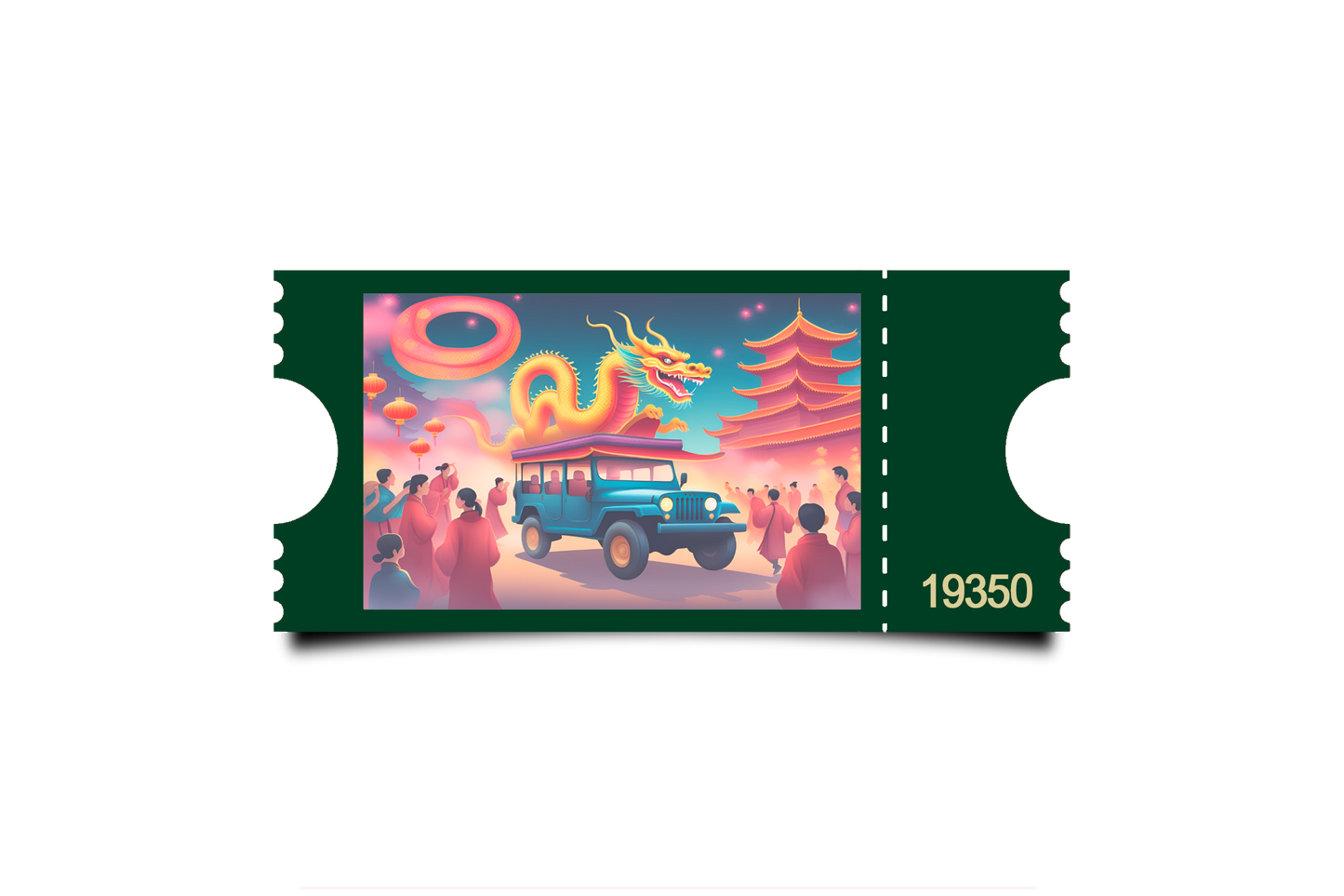 Boleto Ilustracion N 19350