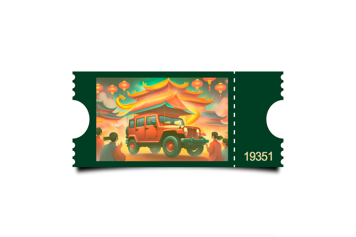 Boleto Ilustracion N 19351