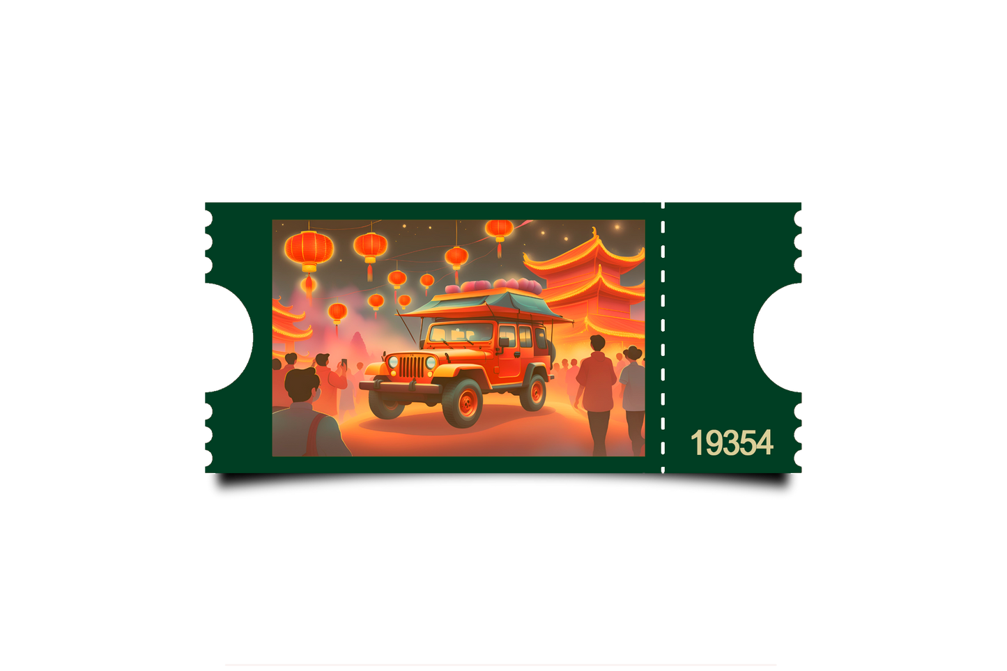 Boleto Ilustracion N 19354