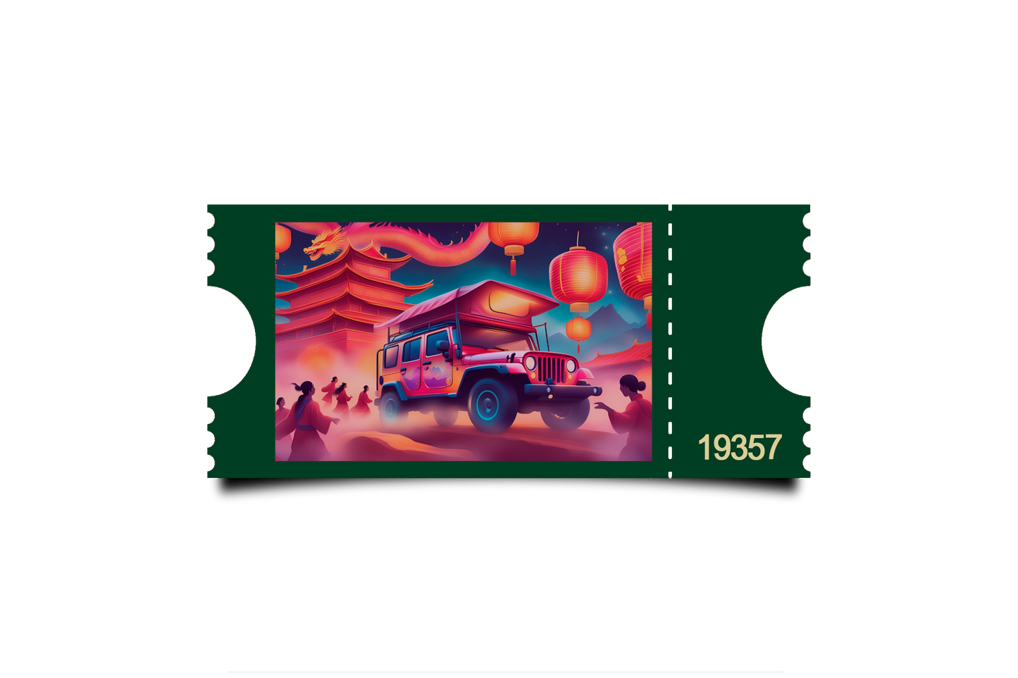 Boleto Ilustracion N 19357