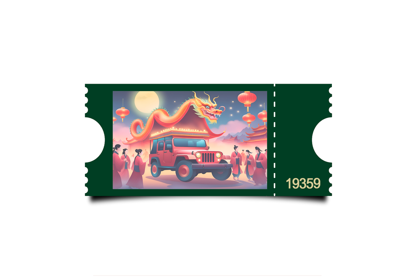 Boleto Ilustracion N 19359